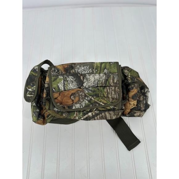 Mossy Oak Turkey Thugs Fanny Pack Belt 15 Pocket Obsession Camo Hunting Archery - Picture 1 of 10